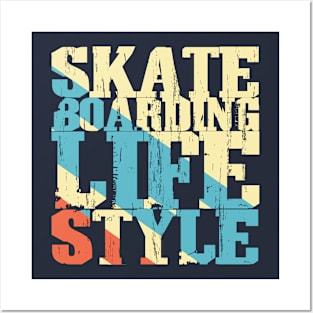 skateboarding Posters and Art